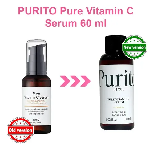 Purito Sérum Facial Vitamina C Ácido Hialurónico 60ml Antioxidante