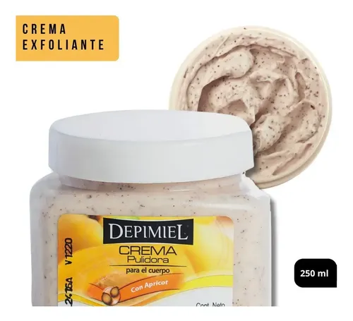 Depimiel Crema Exfoliante Pulidora Post Depilación 250gr Tipo de envase Pote