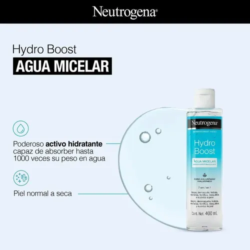 Neutrogena Agua Micelar Hydro Boost 7en1 X400ml
