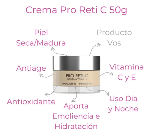 Skincare Rutina Piel Seca Antiage Retinol Vitamina C Idraet