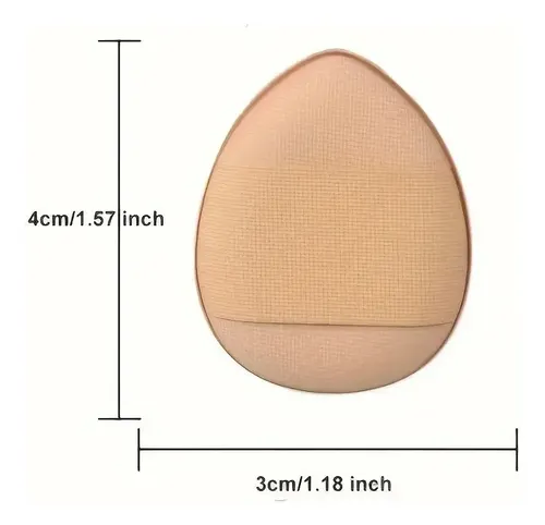 Set X5 Mini Esponjas Para Maquillaje Con Estuche