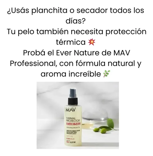 Protector Térmico Con Argán Y Keratina 125ml Secador Plancha