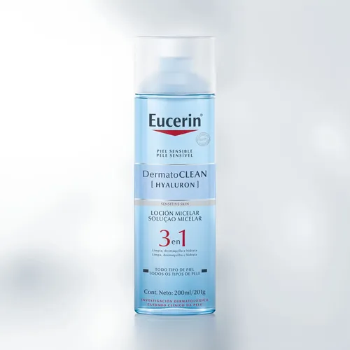 Eucerin Dermatoclean Loción Micelar Limpiadora 3en1 X 400 Ml