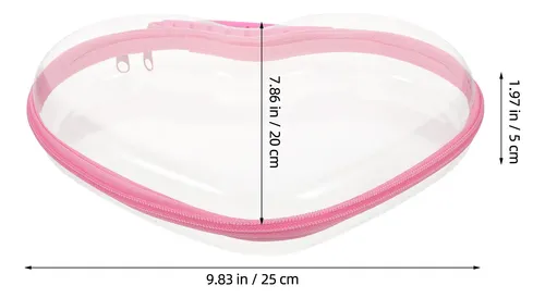 Funda Rígida Con Cremallera: Bolsa De Maquillaje En Forma De