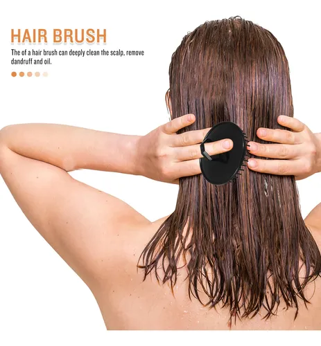 Champú Masajeador Portátil Para Cabello Y Cuero Cabelludo, 4