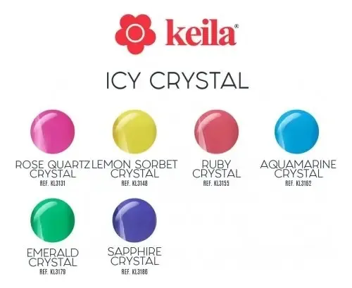 Esmalte Semi Permanente Led/uv Keila Coleccion Icy Crystal