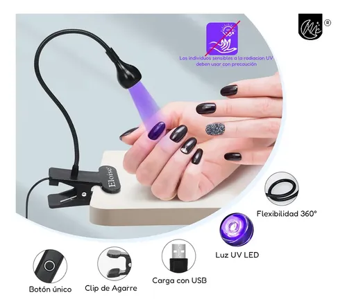 Kit Uñas Esculpidas Set Tips Soft Gel Lámpara Uv Led Esmalte