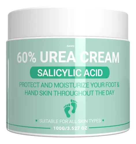 Crema 60% Urea Con Ácido Salicílico Para Pies Y Manos 100g