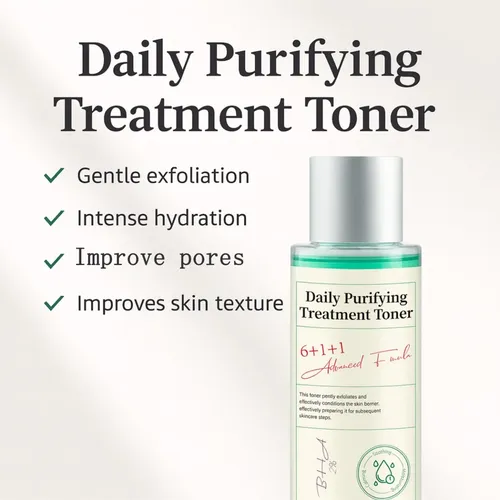 Tónico Facial Purificante Exfoliante 100 Ml