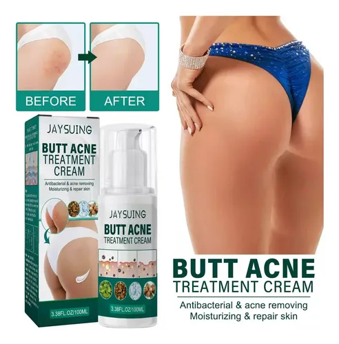 Crema Reparadora De Acné En Glúteos De 2 Piezas, Hidratante