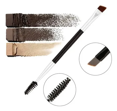 * 12 Brochas Para Delineador Ojos Cejas Y Aplicador De