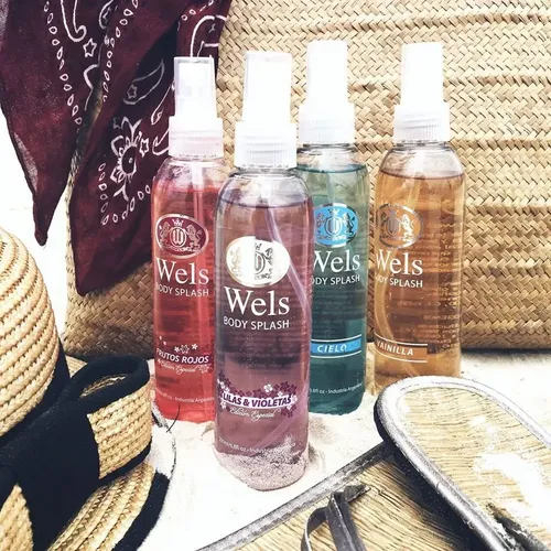 Wels Body Splash Floral Flores Blancas 200ml Para Mujer Spray