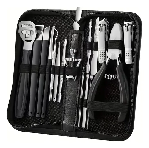 Juego De Herramientas Para Cortar Uñas C De 16 Piezas, Inclu