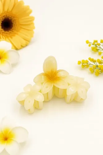 Broches Cherrycoco Flores Hawaianas Triple Para Pelo Mujer