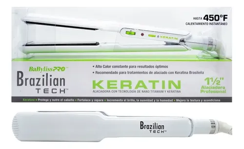Babylisspro Nano Titanium 9559 Keratin Brazilian Tech Blanca