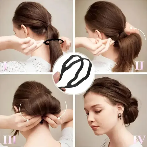 Xi 1209 Pcs Ligas Para Cabello Elásticas, Donas Para El Muje