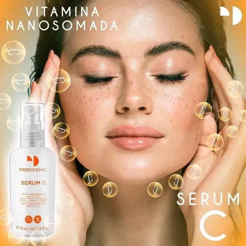 Prodermic Serum C 50ml Suero Vital Hidratante Hidroxiacidos