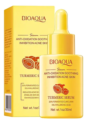 Sérum Facial Bioaqua Cúrcuma 30ml Todo Tipo Piel