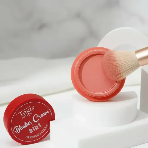 Rubor En Crema Blusher Cream Tejar 5g 3 Unidades