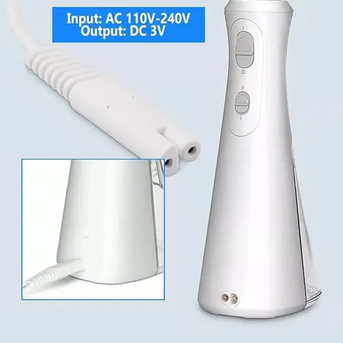Cargador De 2 Clavijas Para Irrigador Bucal Waterpik Dyuanxl