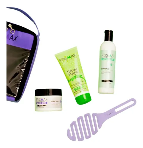 Kit Prismax Repair Care Shampoo + Tratamiento + Máscara