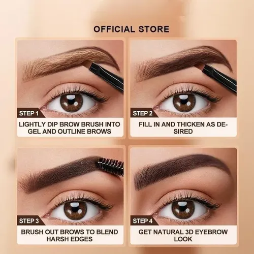 Gel Para Cejas Densificador Resistente Al Agua