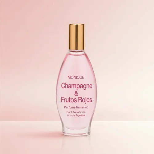 Perfume Femenino Champagne Y Frutos Rojos 50ml Monique Js