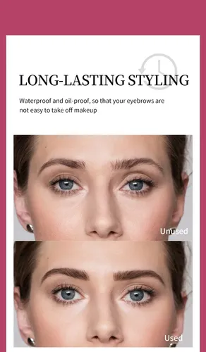 Gel Fijador Cejas Transparente Impermeable Larga Duración