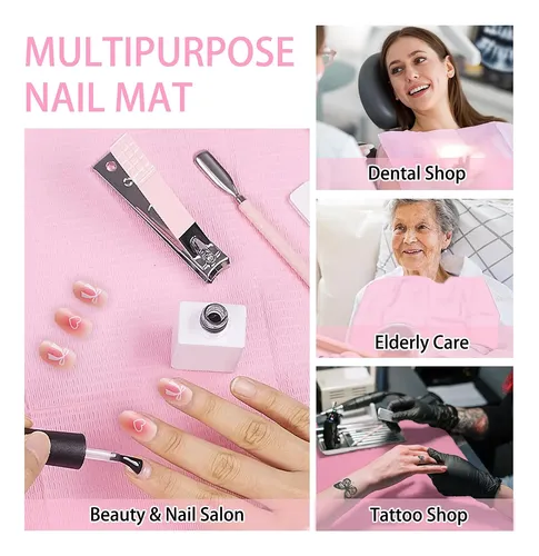 Manteles Desechables Para Uñas Machine-ya 240 Unidades 13×18