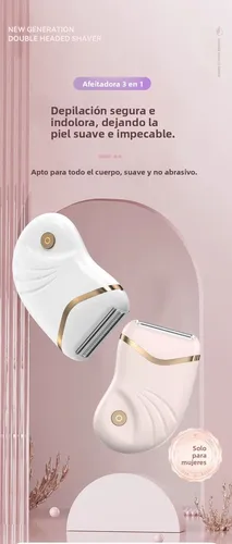 Depiladora Eléctrica Para Vello Axilar Pélvico Y Corporal