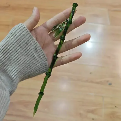Horquilla Verde De Articulación Para Accesorios De Cabello