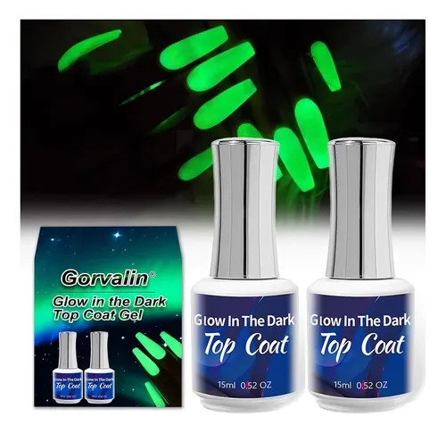 Top Coat Luminous Para Uñas Gorvalin 15ml Uv/led