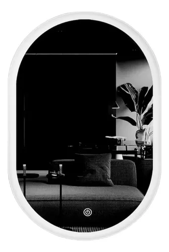 Espejo Ovalado Led 100x60cm Dimerizable