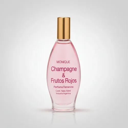 Perfume Femenino Champagne Y Frutos Rojos 50ml Monique Js