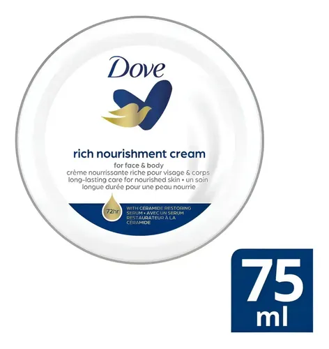 Crema Corporal Dove Serum Ultra Nutritiva Multiproposito Para Cara Y Cuerpo Piel Seca 75ml