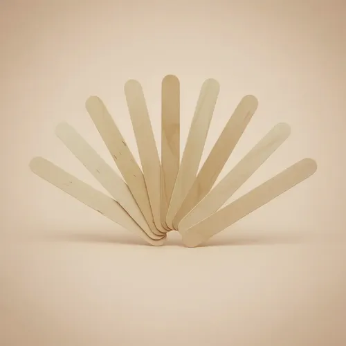 100 Palitos De Madera Para Depilación, Espátulas Y Abateleng