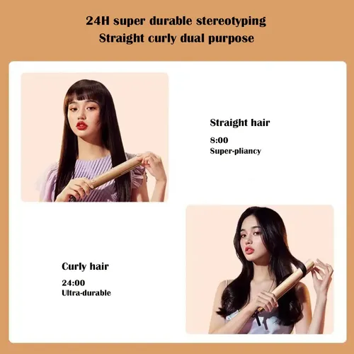 – Mini Flat Iron 2 In 1: Professional Hair Straightener And