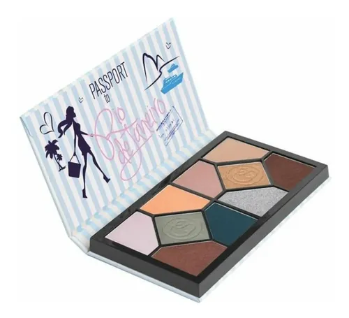 Paleta Sombras Ojos Coastal Scents Passport Palettes