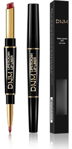 Set Labial Y Delineador 3 Piezas Coral Rosa Té Leche Mauve