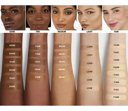 Base de Maquillaje Smashbox Always On Líquida, Mate y de Alta Cobertura con Ácido Hialurónico