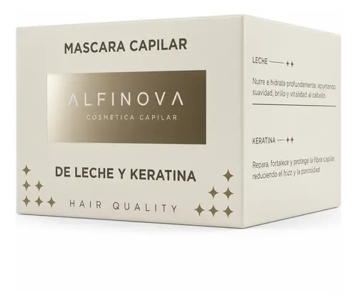 Alfinova Mascara Capilar De Leche Y Keratina 200gr