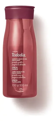 Tododia Jabon Liquido En Gel Cereza Y Avellana 300ml Natura