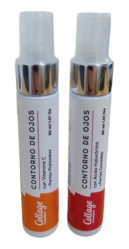 Contorno De Ojos Acido Hialuronico Collage X 30 Ml Doradas