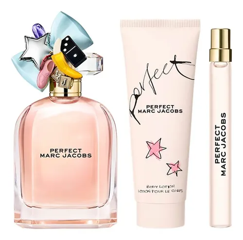 Marc Jacobs Perfect Set Eau de Parfum 100ml + Loción Corporal 75ml + Mini EDP 10ml