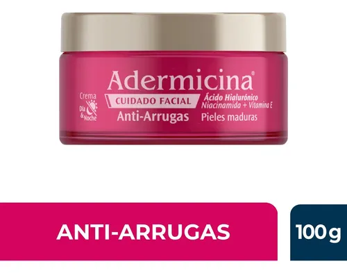 Adermicina Cuidado Facial Anti Arrugas X 100grs