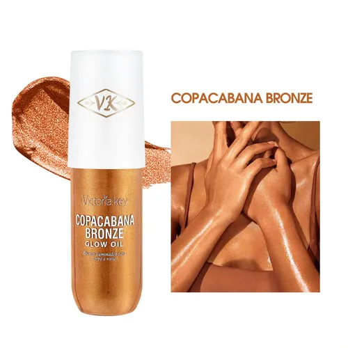 Aceite Corporal Iluminador Glitter Spray 3 Colores 40ml
