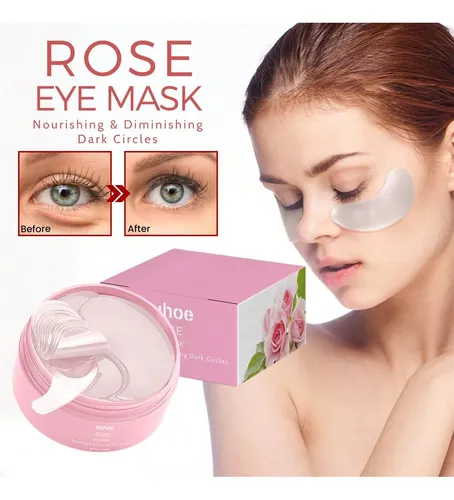 Rose Moisturizing Eye Mask To Reduce Wrinkles Around The Eye