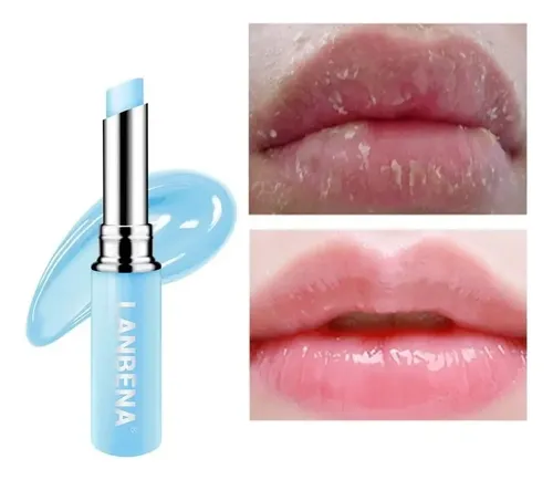 Bálsamo Labial Lanbena con Ácido Hialurónico, Hidratante y Voluminizador