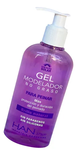 Gel Modelador Peinado No Graso Filtro Solar Han X 350 Local