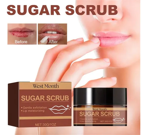 Exfoliante Blanqueador De Labios Para Opacar, Hidrata Y Redu